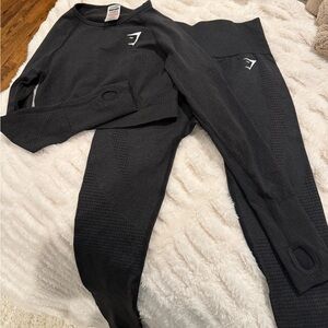 Gymshark Women's Black Activewear Set